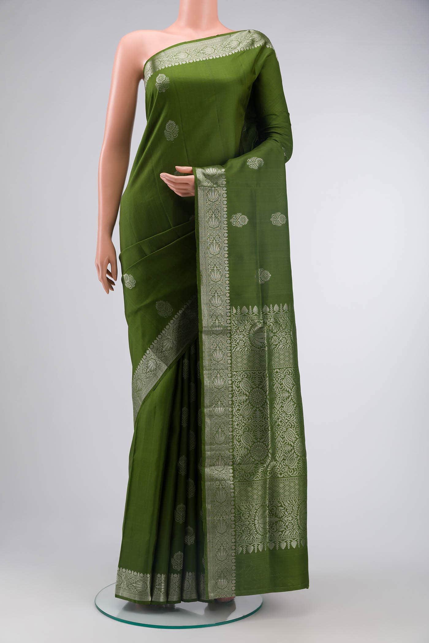 Green Soft Silk Saree