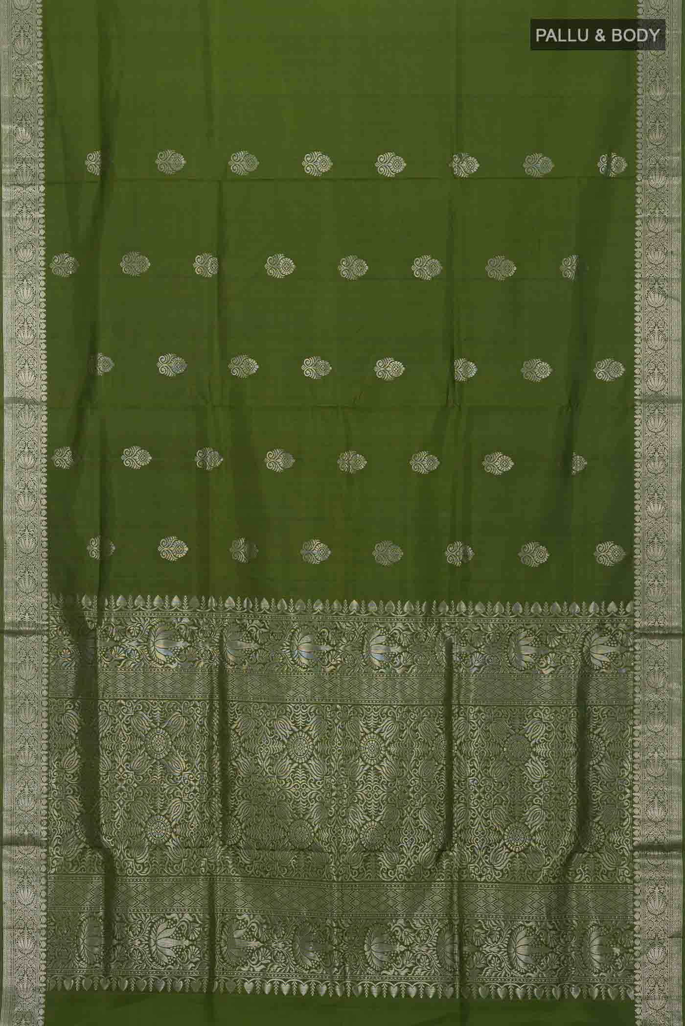 Green Soft Silk Saree
