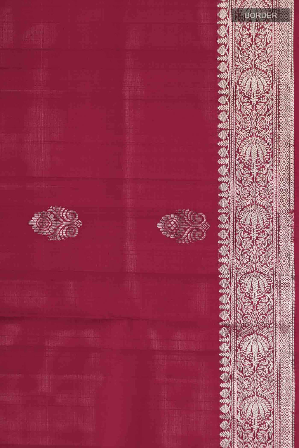 Maroon Soft Silk Saree