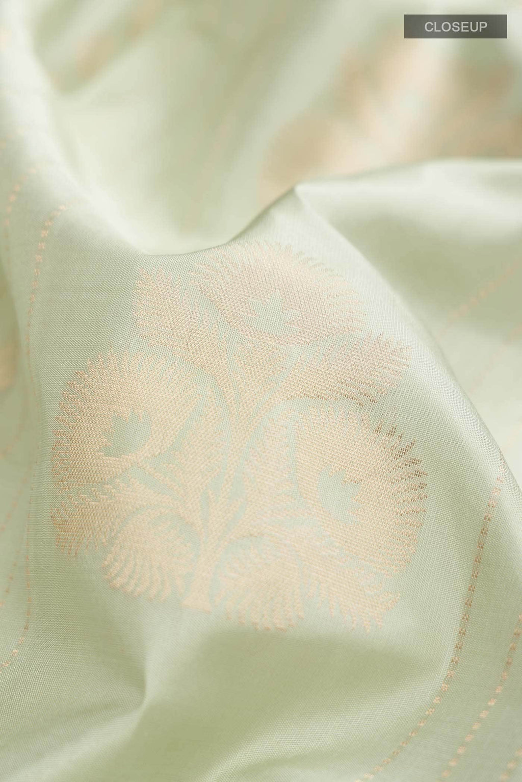 Pista Green Soft Silk Saree