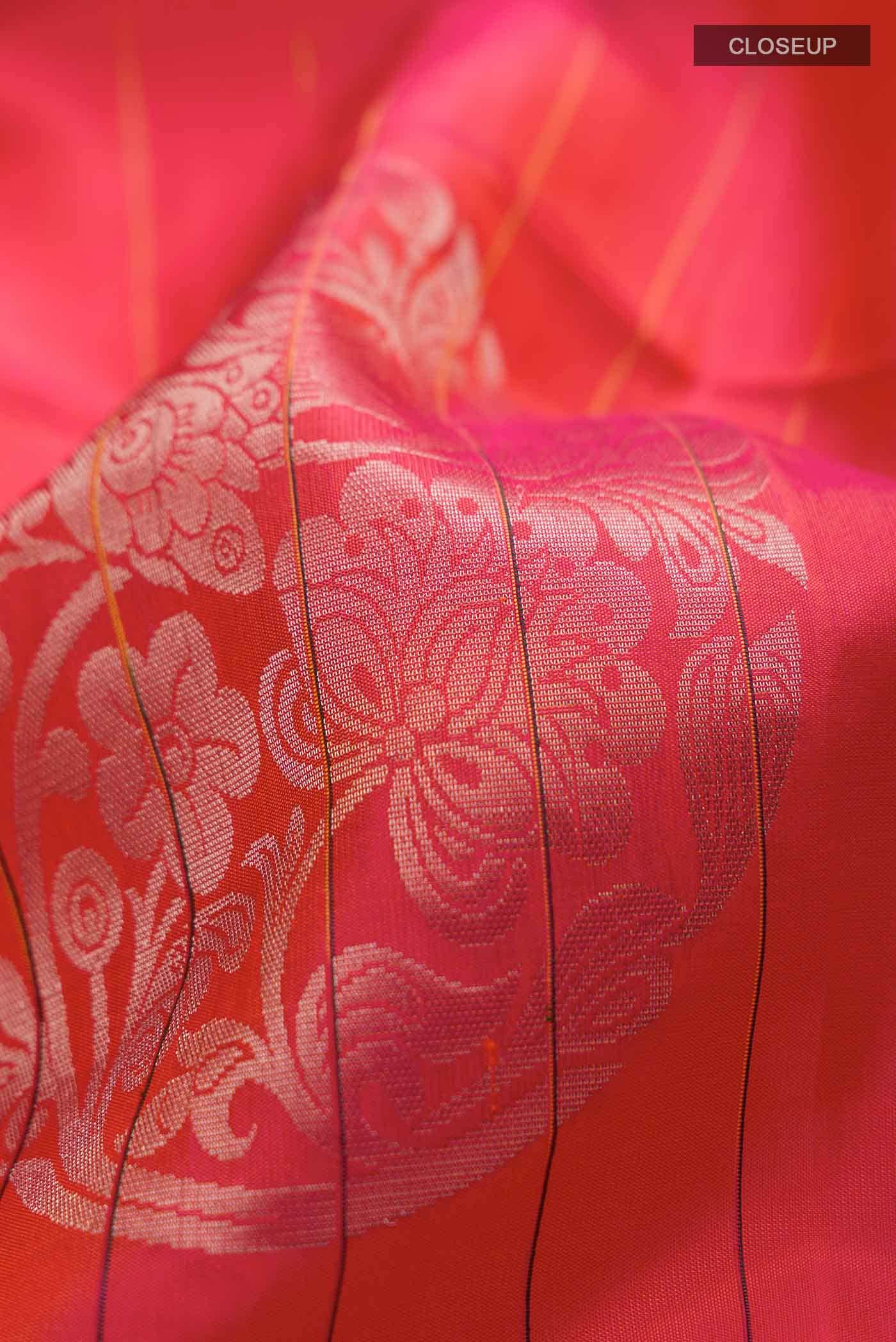 Pink Soft Silk Saree