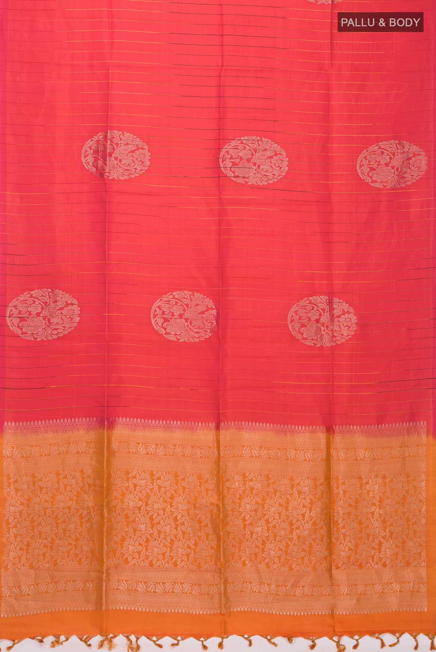 Pink Soft Silk Saree