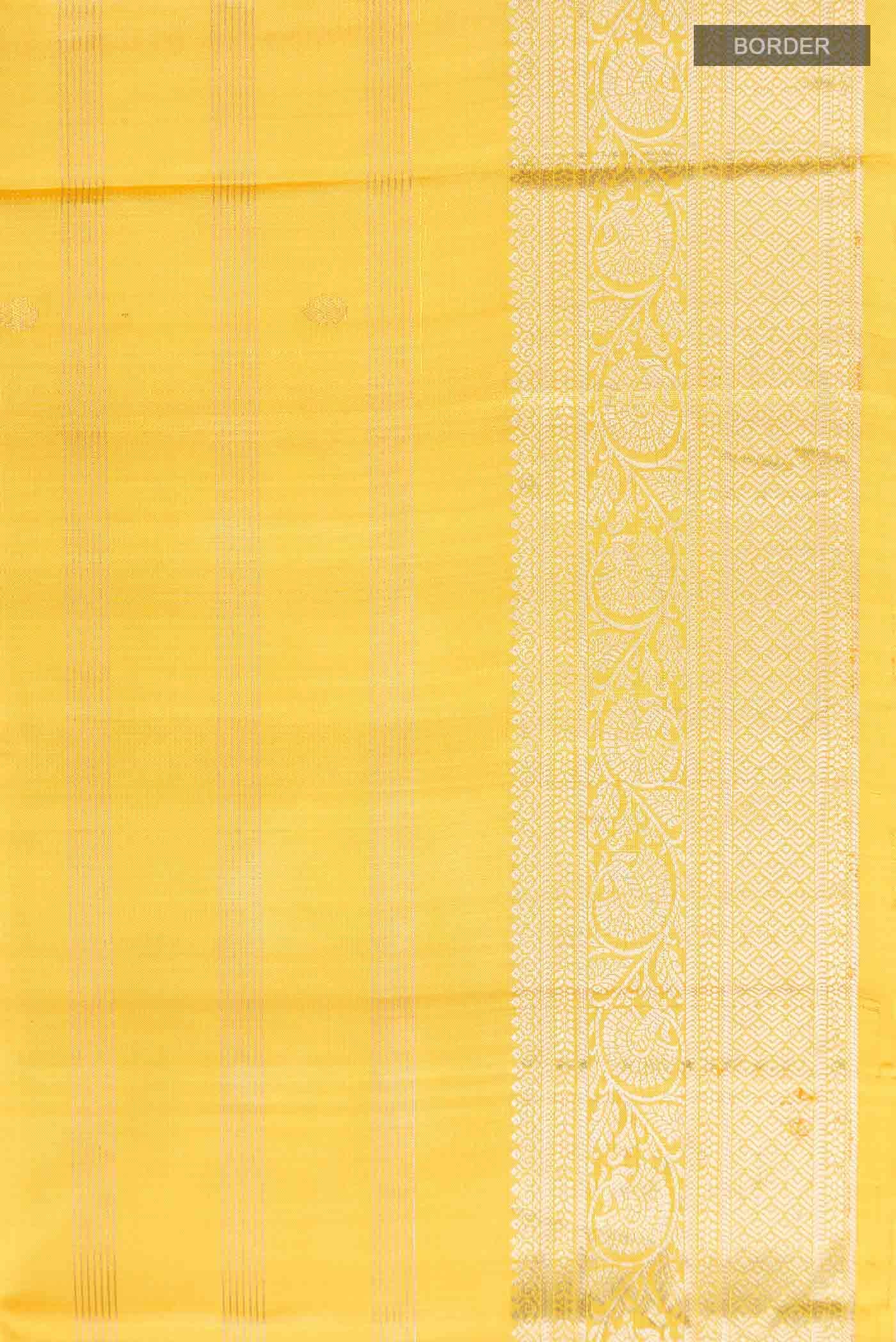 Yellow Soft Silk Saree