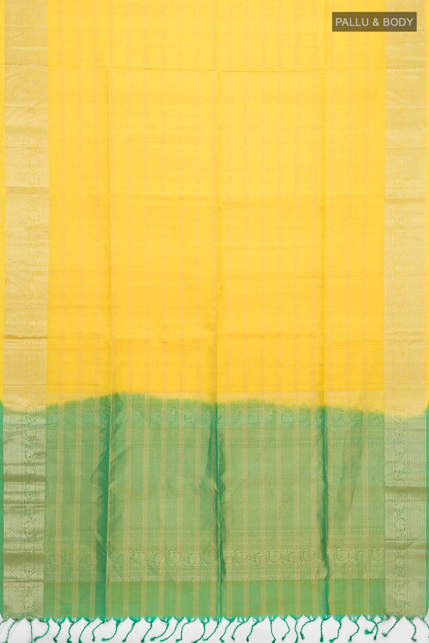 Yellow Soft Silk Saree