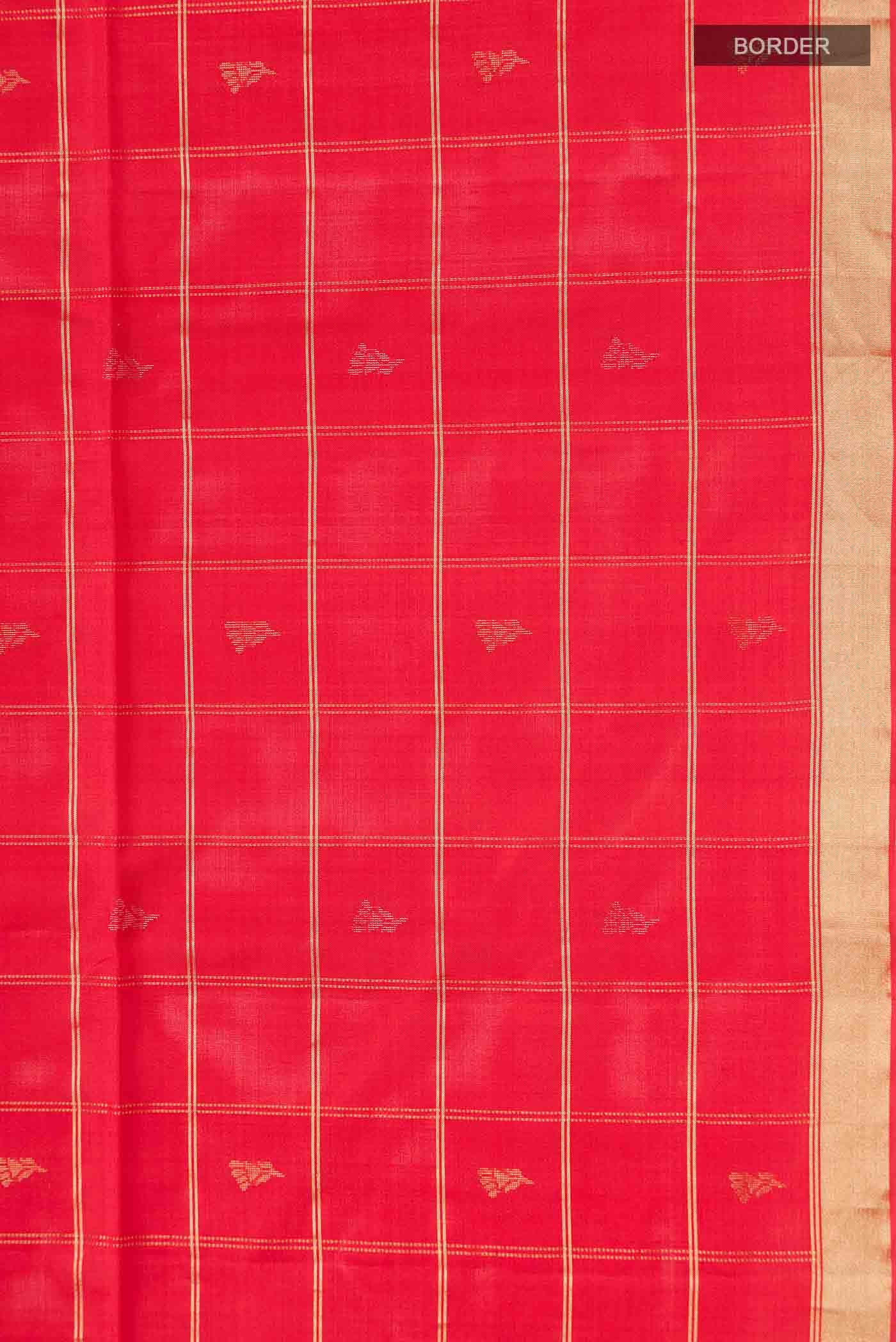 Red Soft Silk Saree