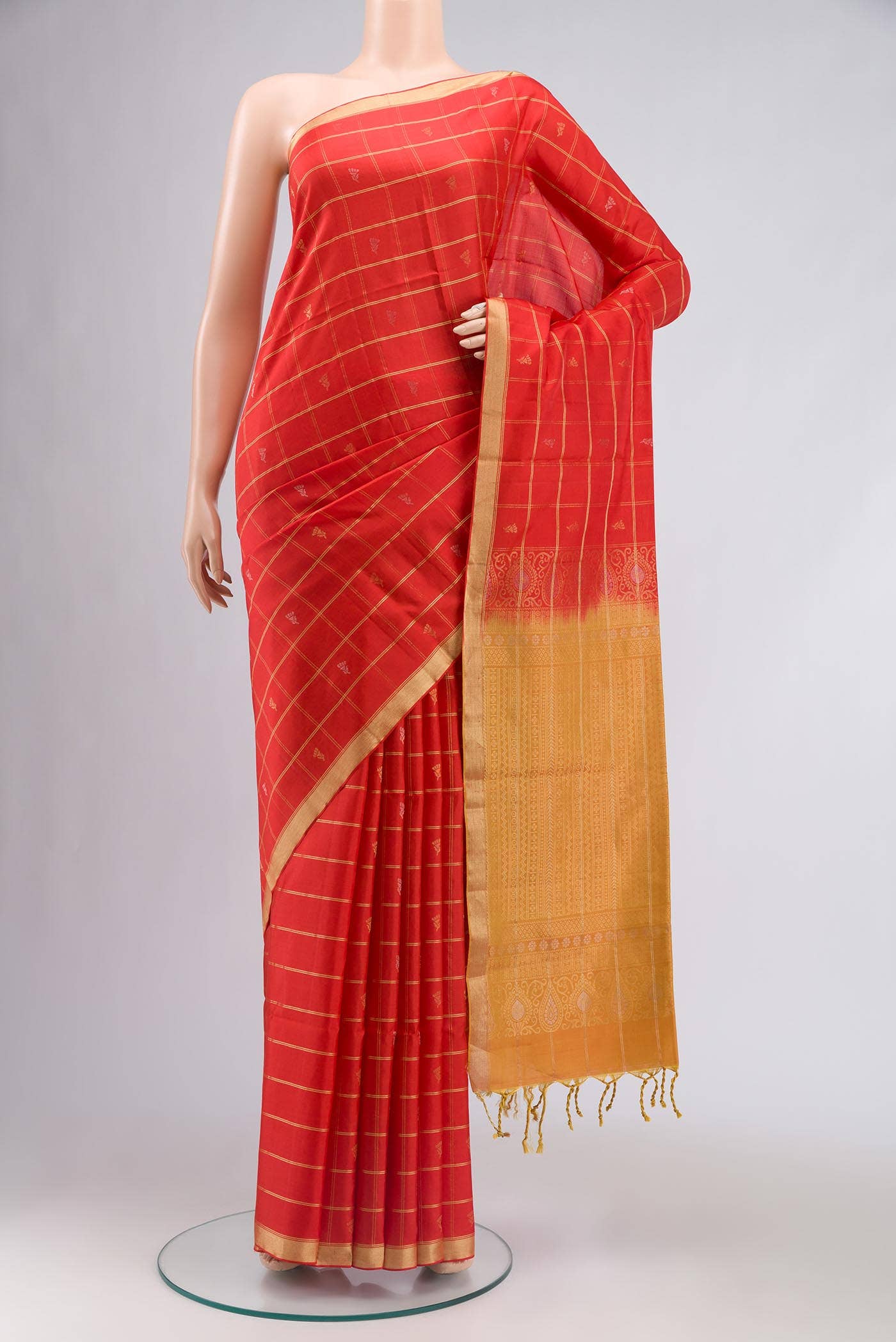 Red Soft Silk Saree