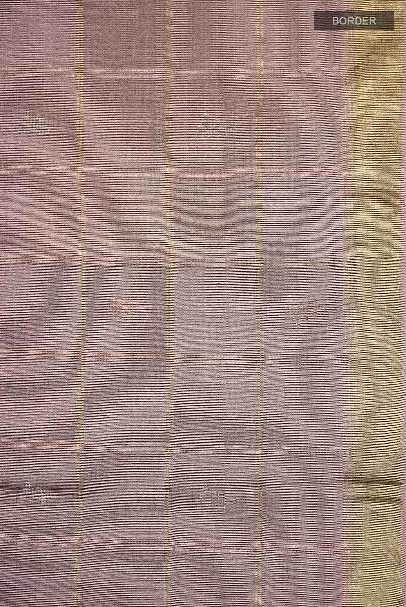Dark Mauve Soft Silk Saree