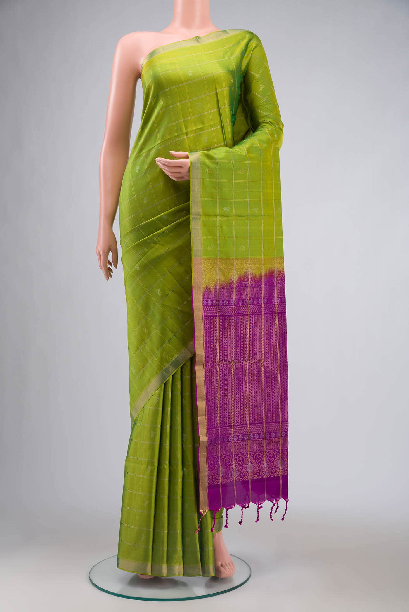 Green Soft Silk Saree