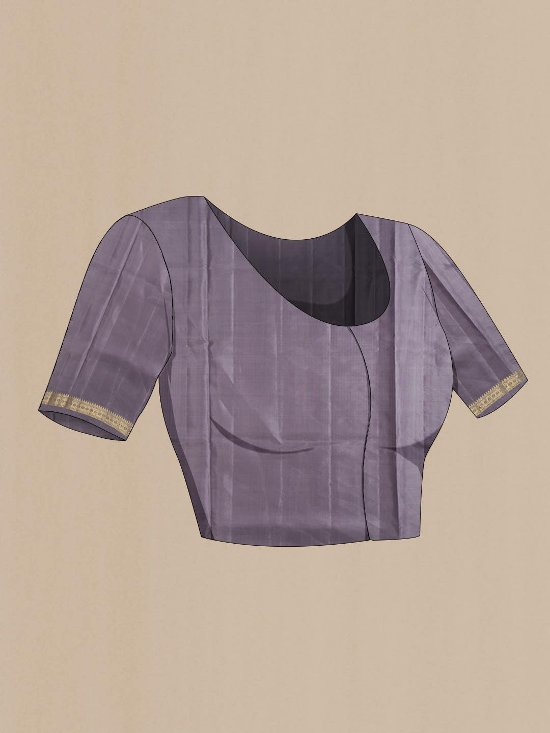 Lavender Soft Silk Saree