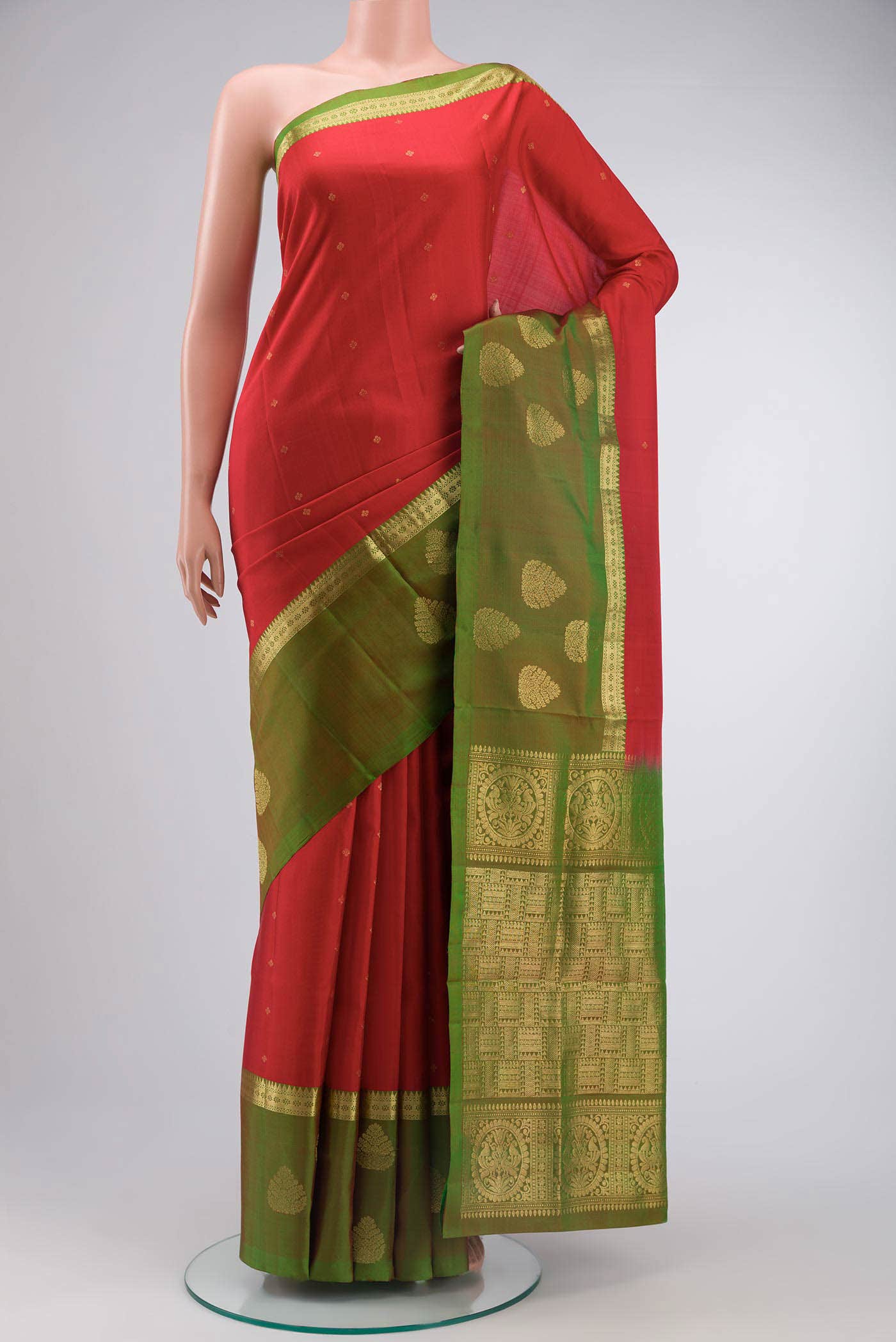Red Soft Silk Saree