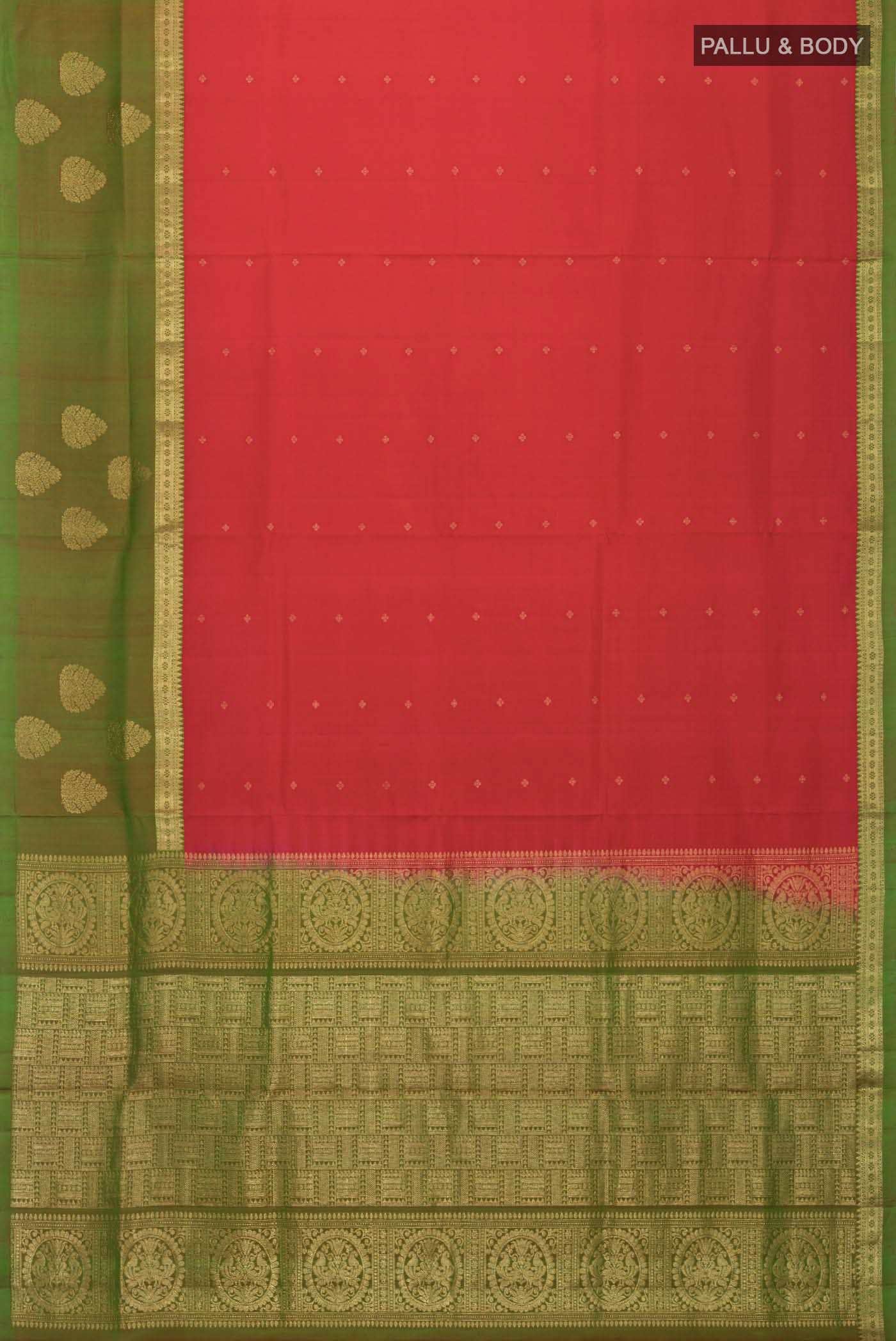 Red Soft Silk Saree