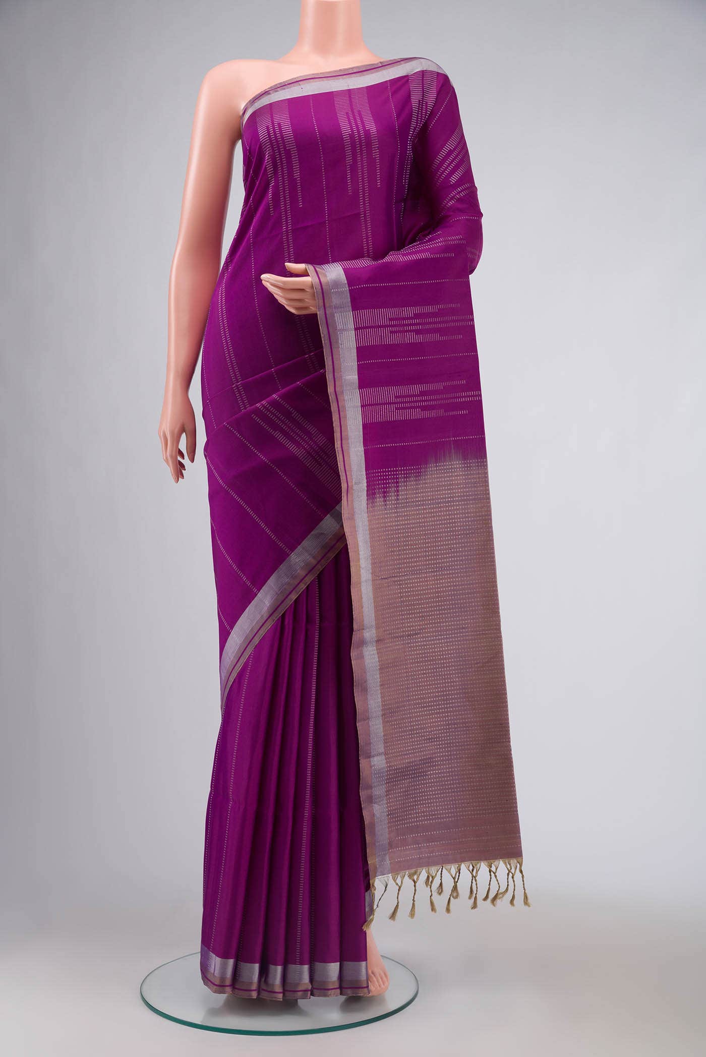 Purple Soft Silk Saree