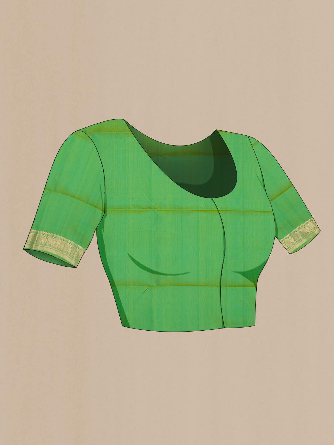 Green Soft Silk Saree