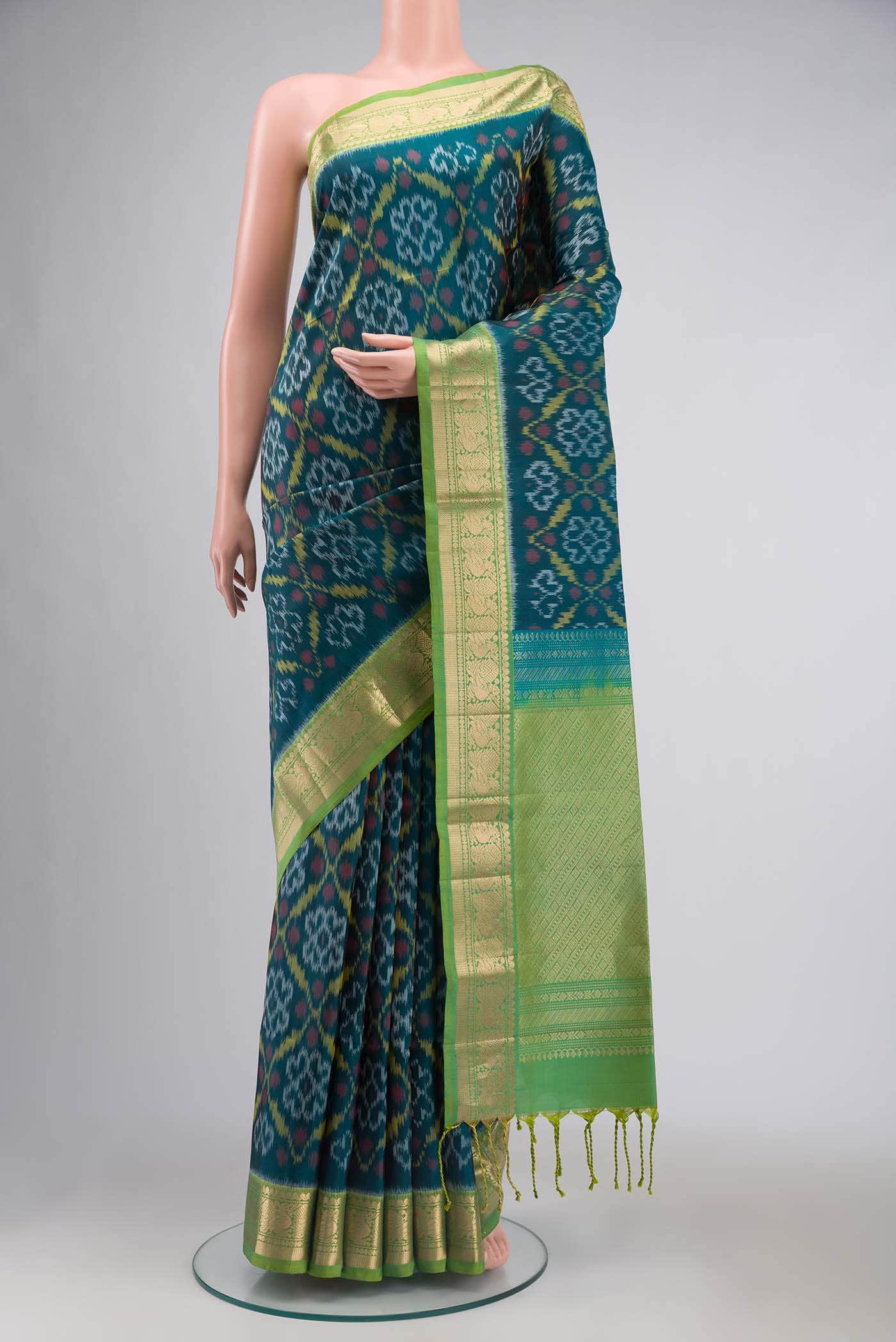 Green Soft Silk Saree