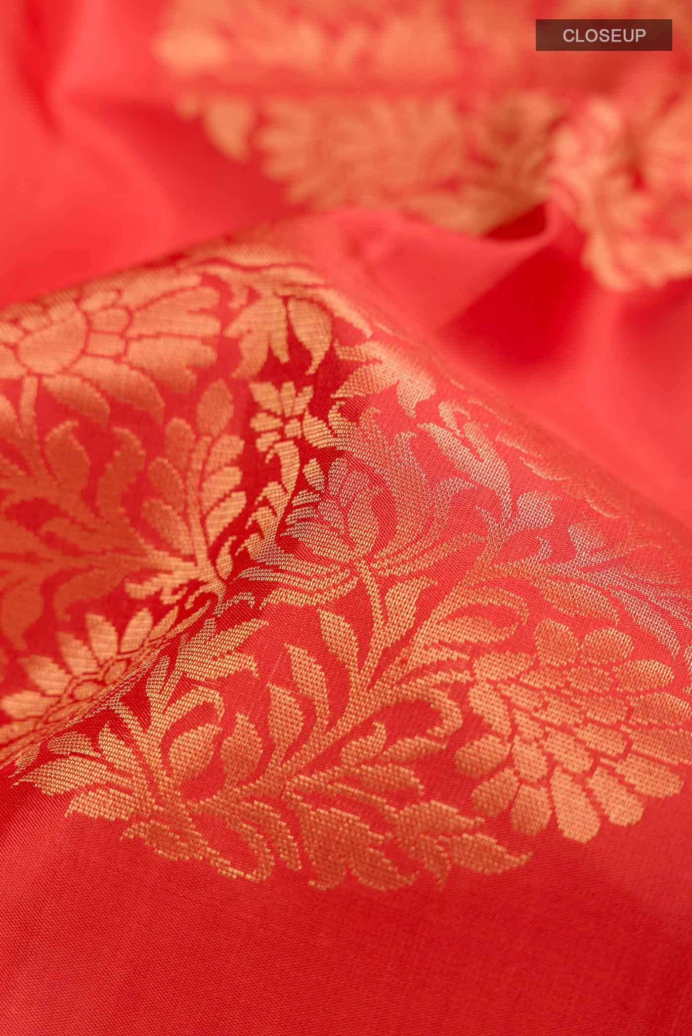 Red Soft Silk Saree