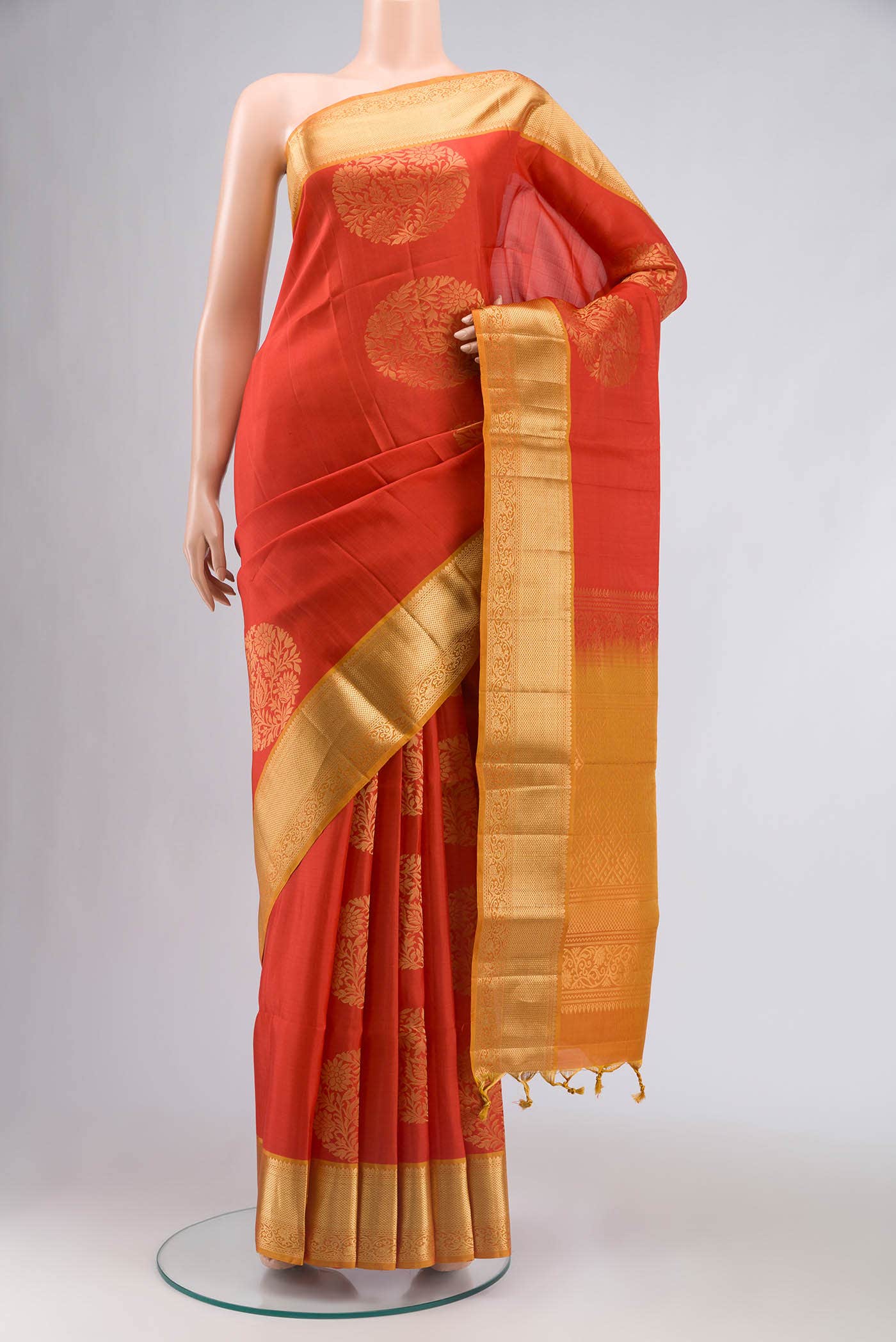 Red Soft Silk Saree