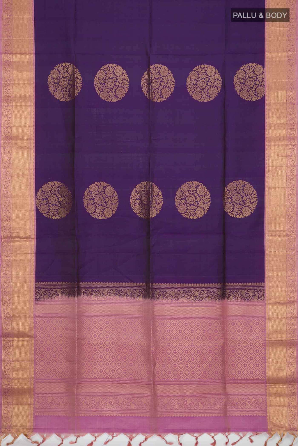 Violet Soft Silk Saree