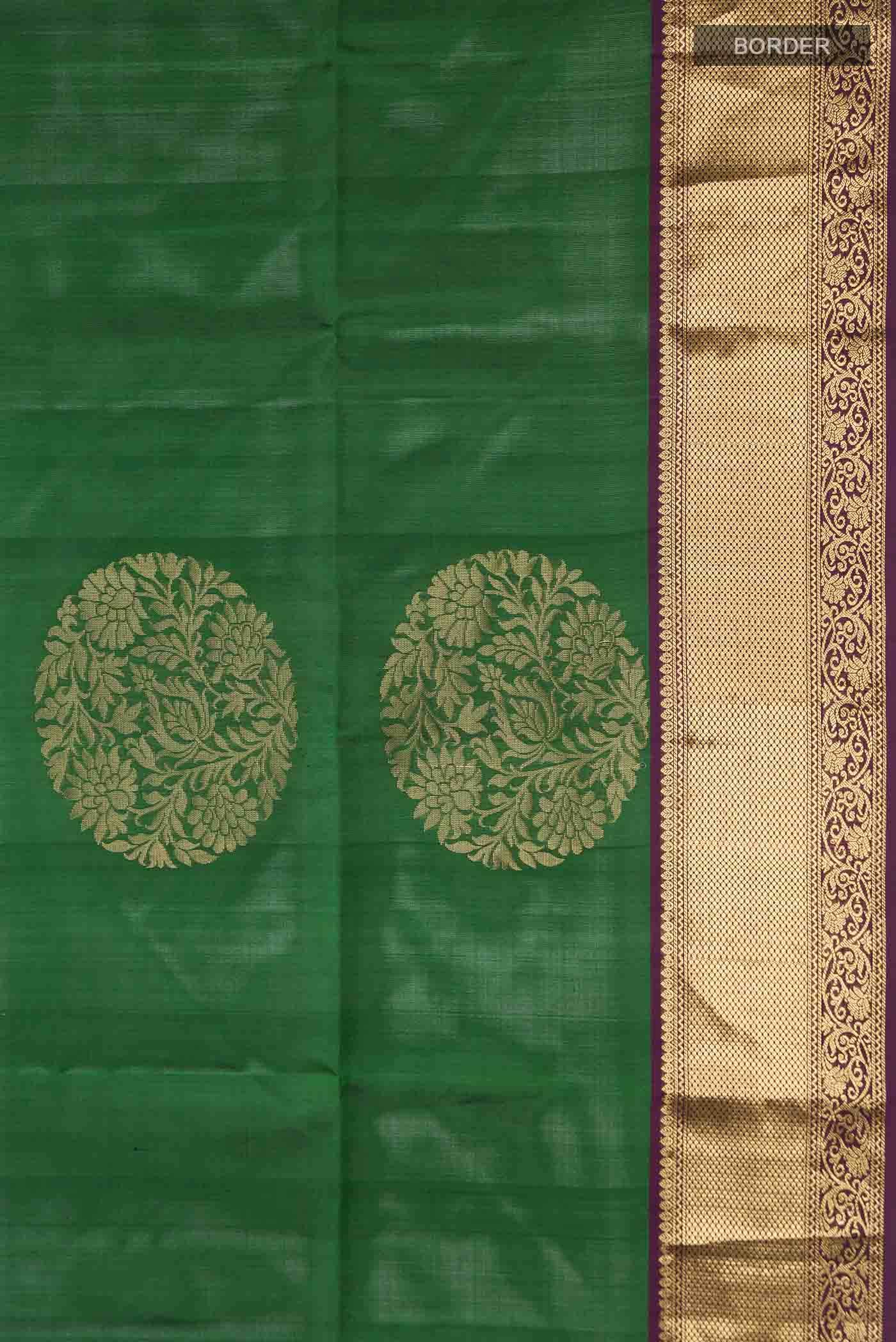 Green Soft Silk Saree