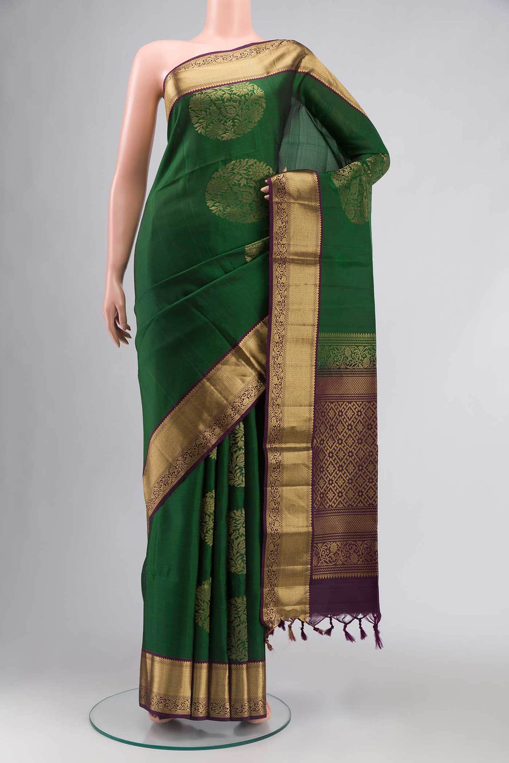 Green Soft Silk Saree