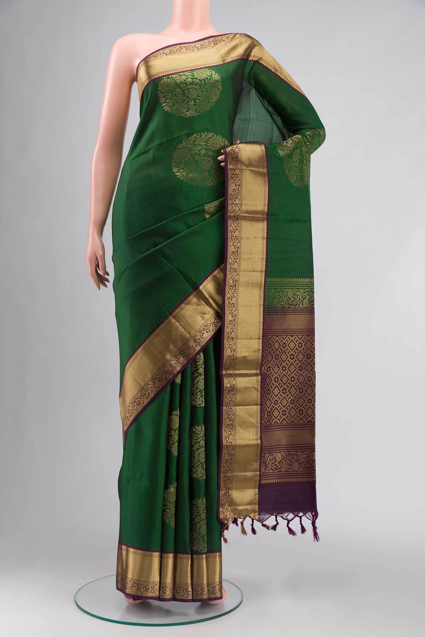 Green Soft Silk Saree