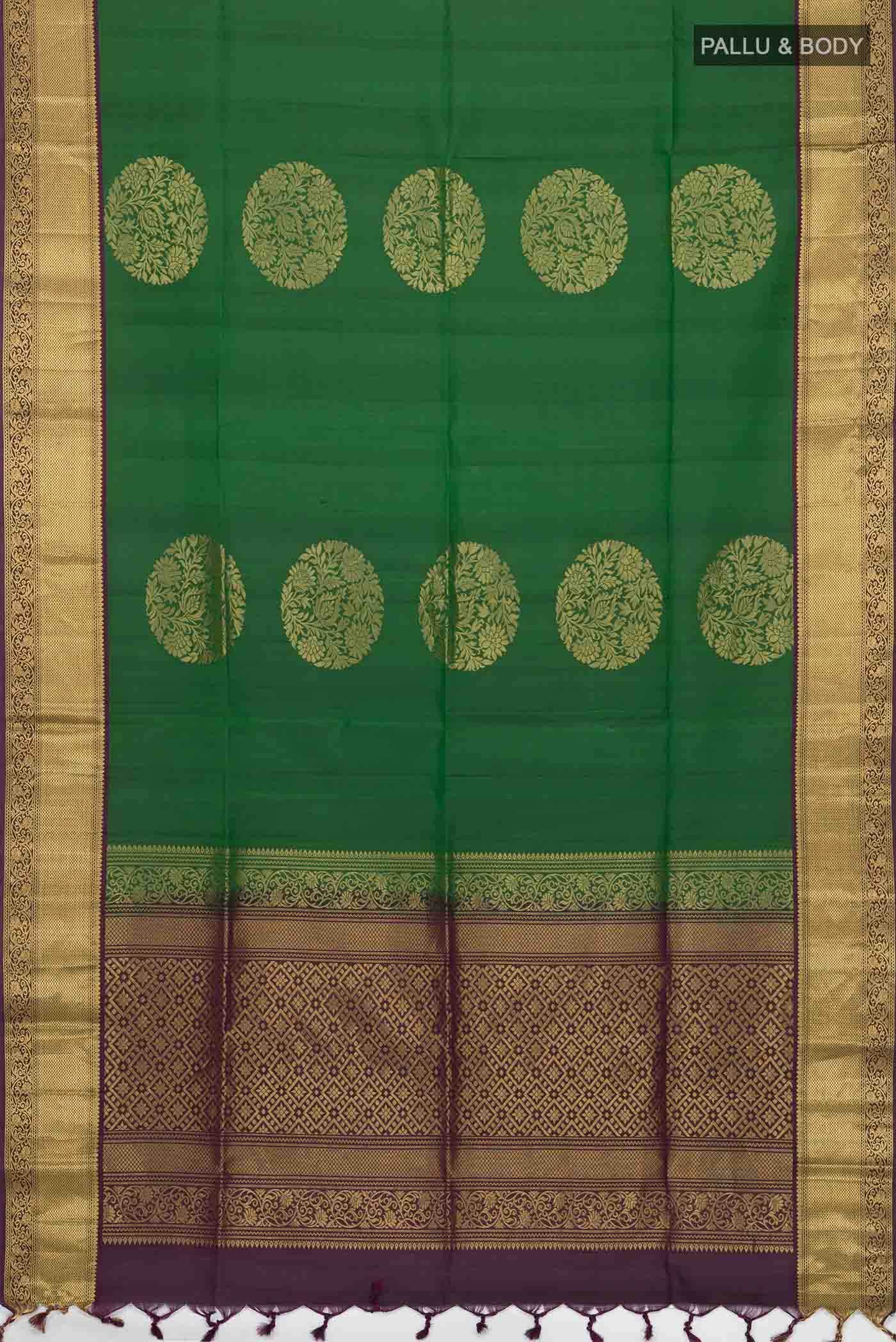 Green Soft Silk Saree