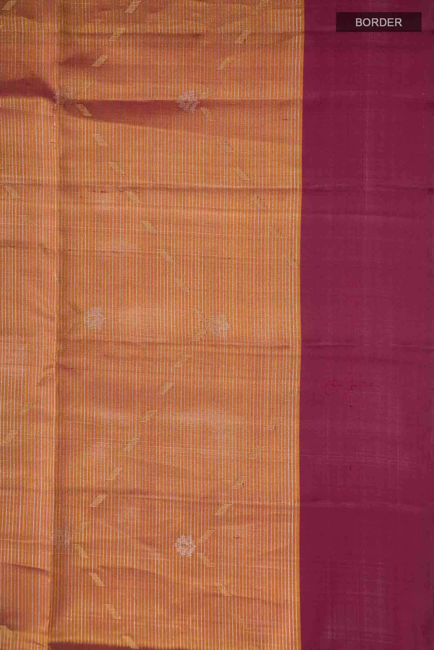 Orange Soft Silk Saree