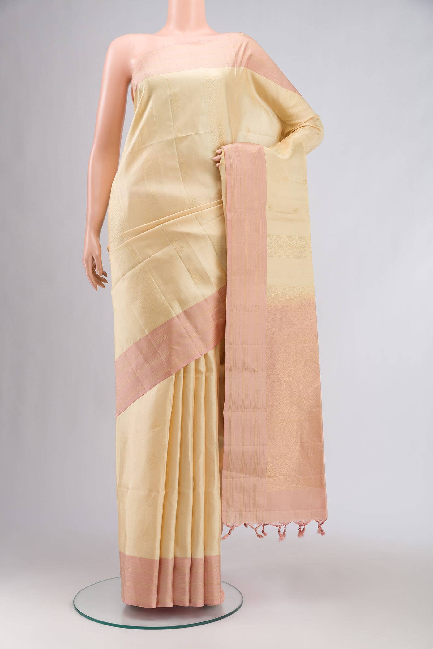 Sandal Soft Silk Saree