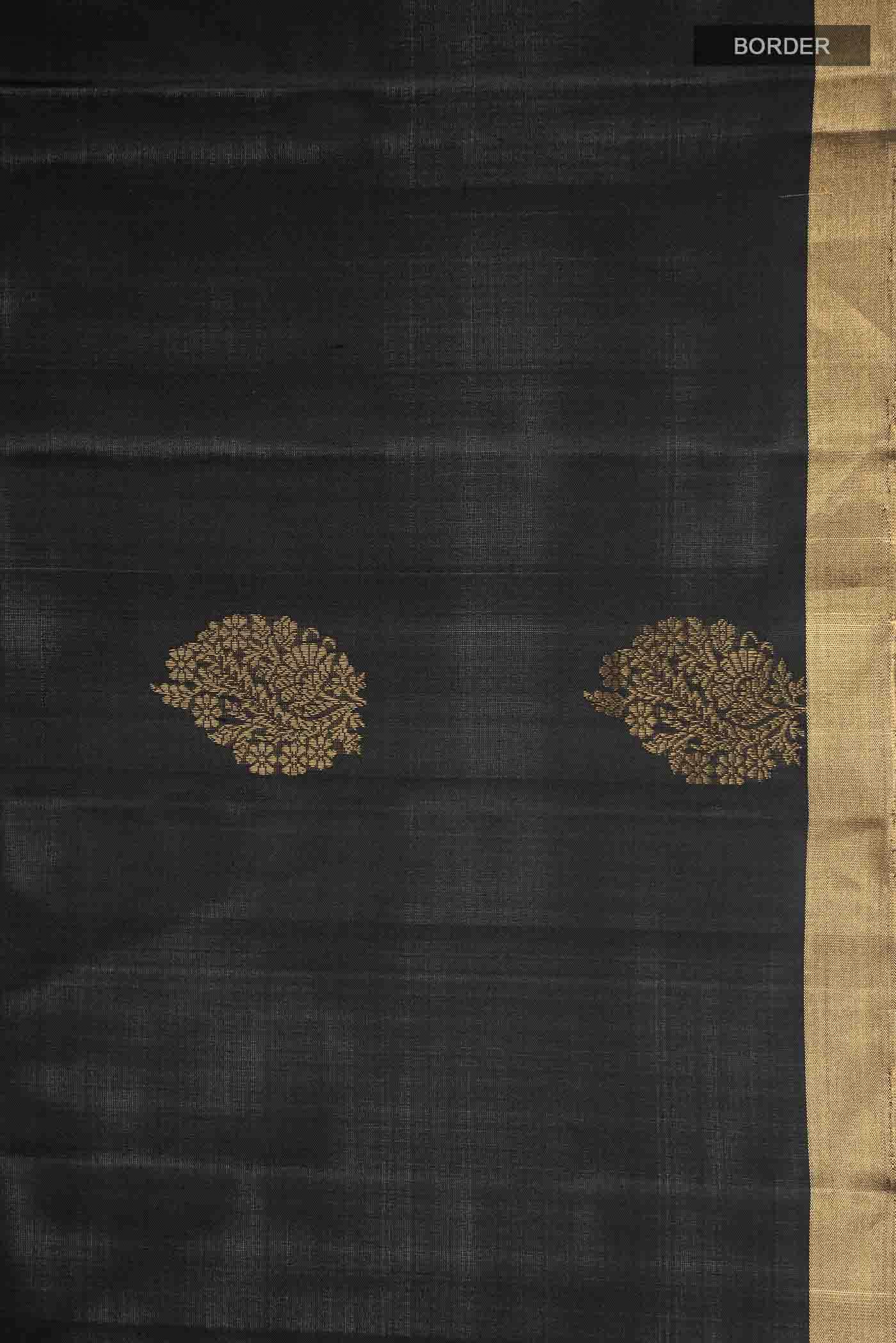 Black Soft Silk Saree