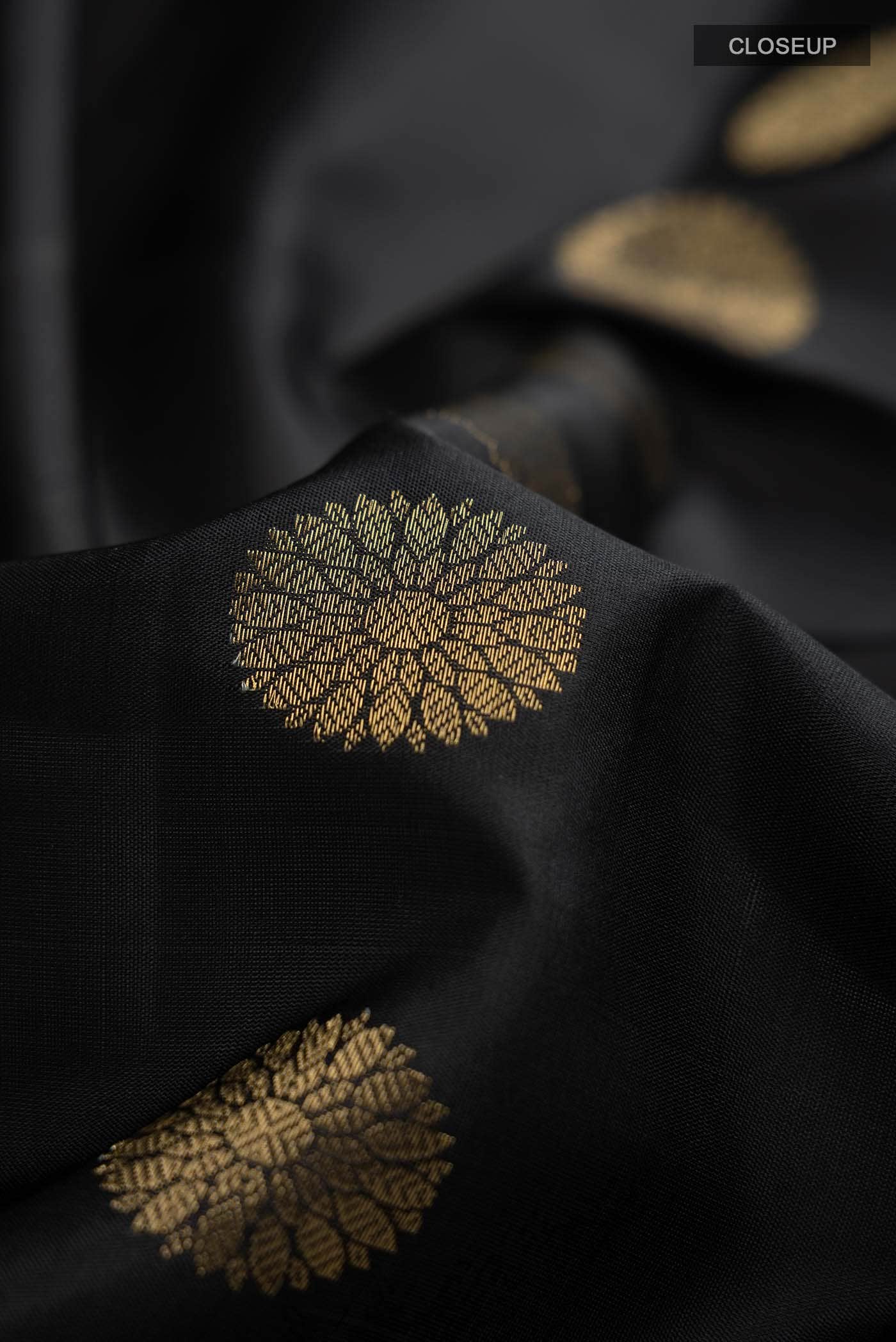 Black Soft Silk Saree