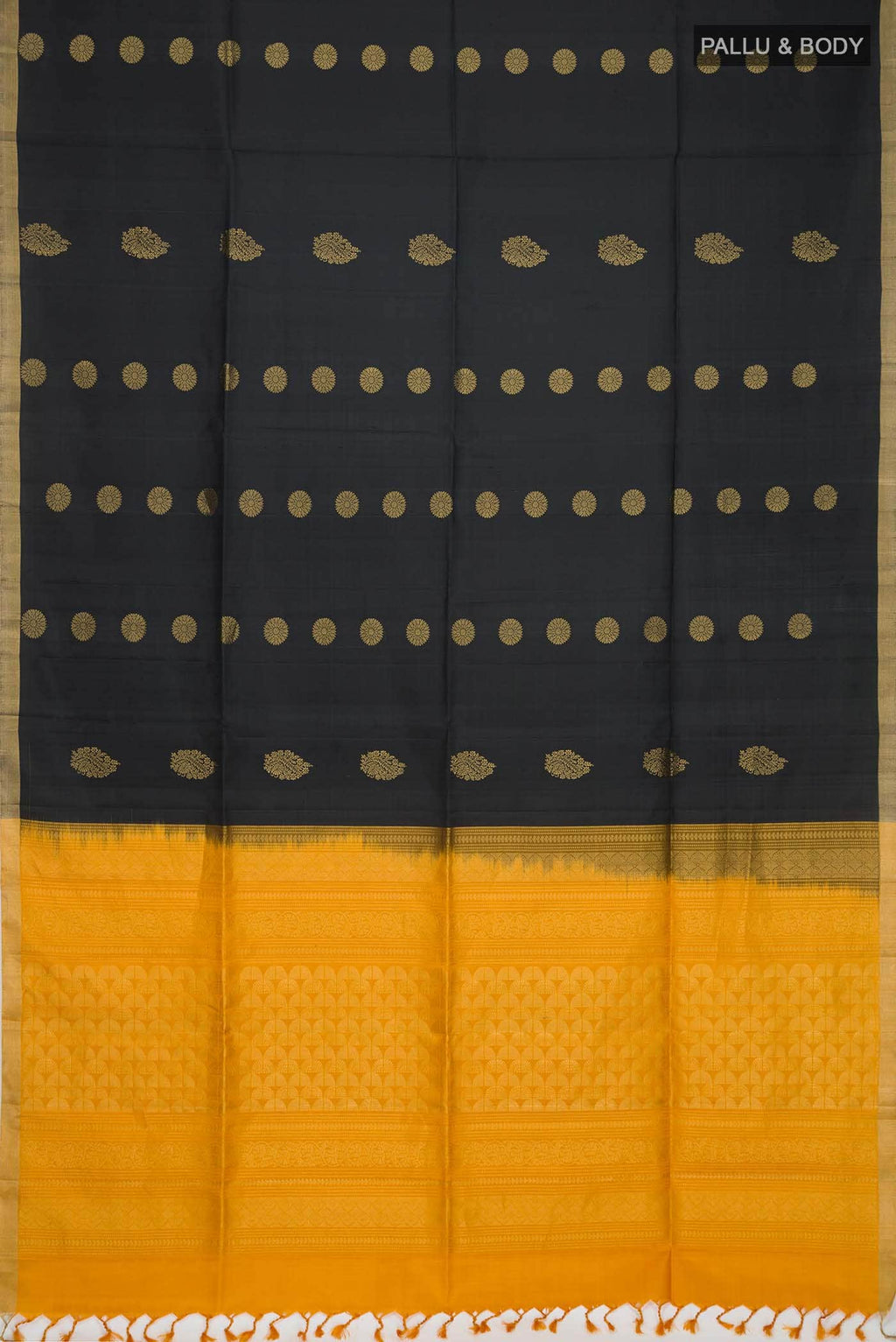 Black Soft Silk Saree