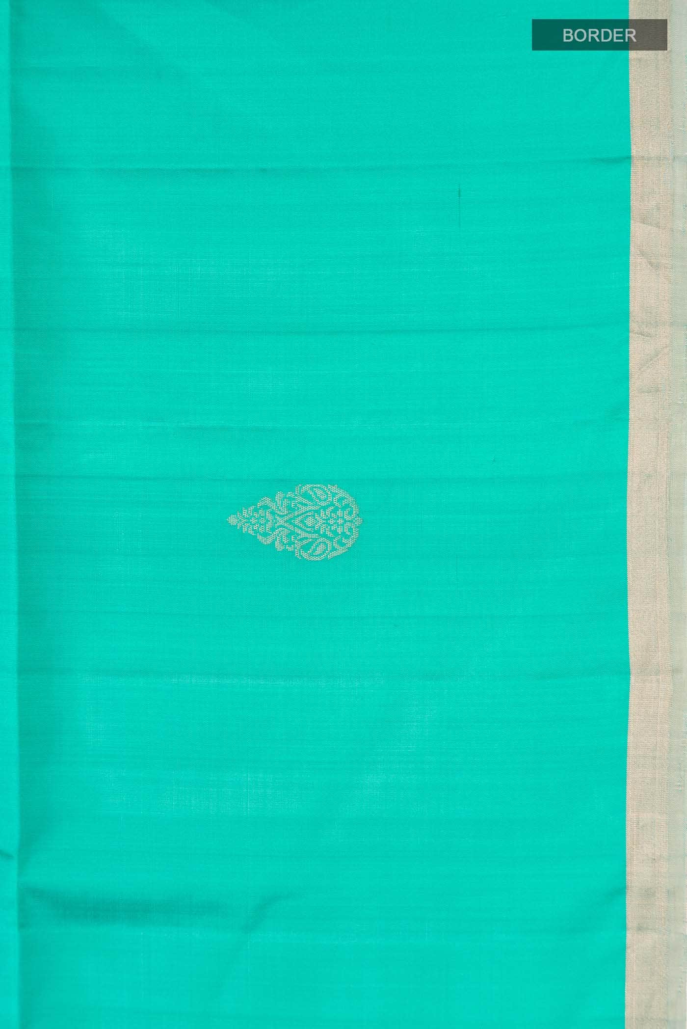 Sea Green Soft Silk Saree