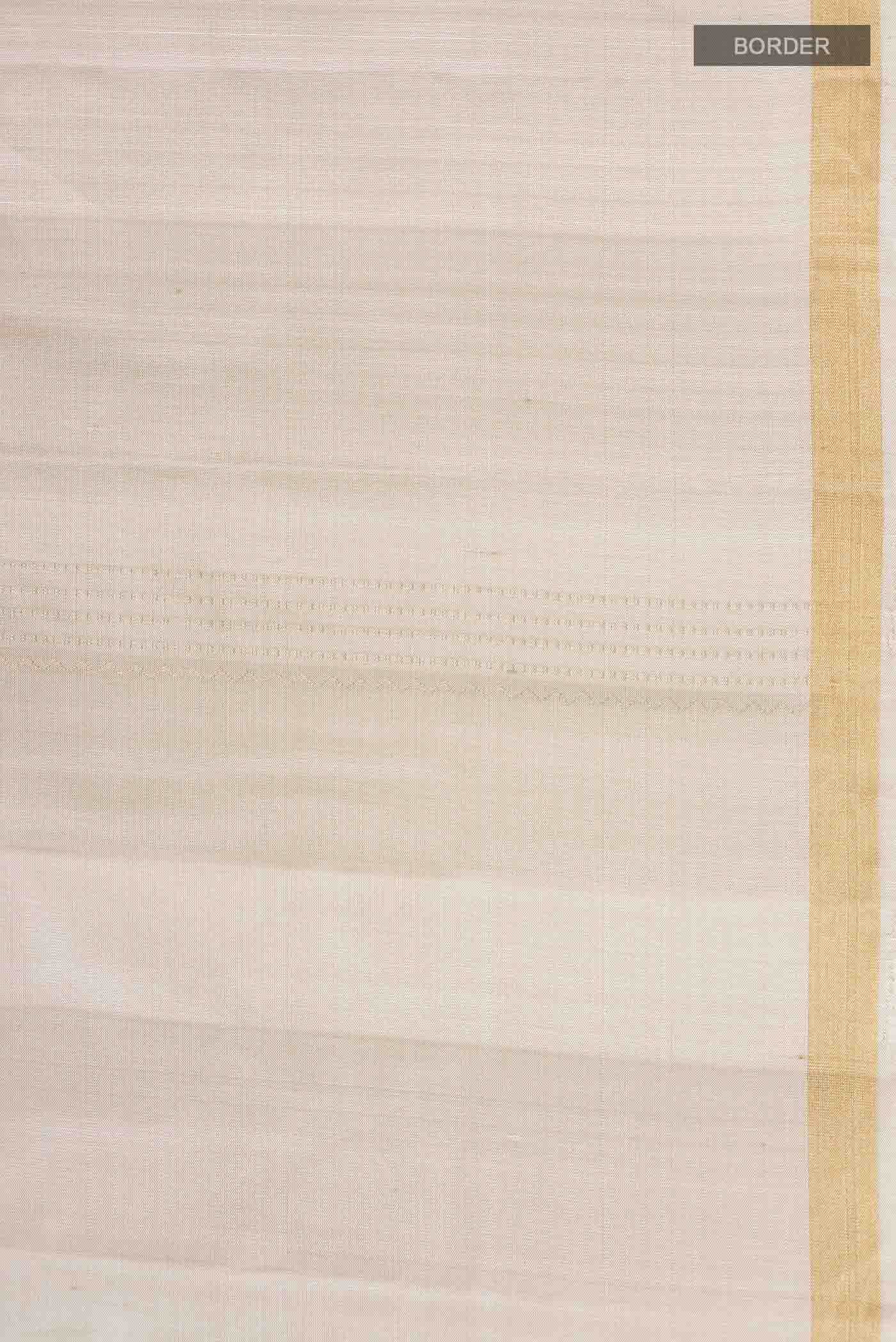 Beige Soft Silk Saree