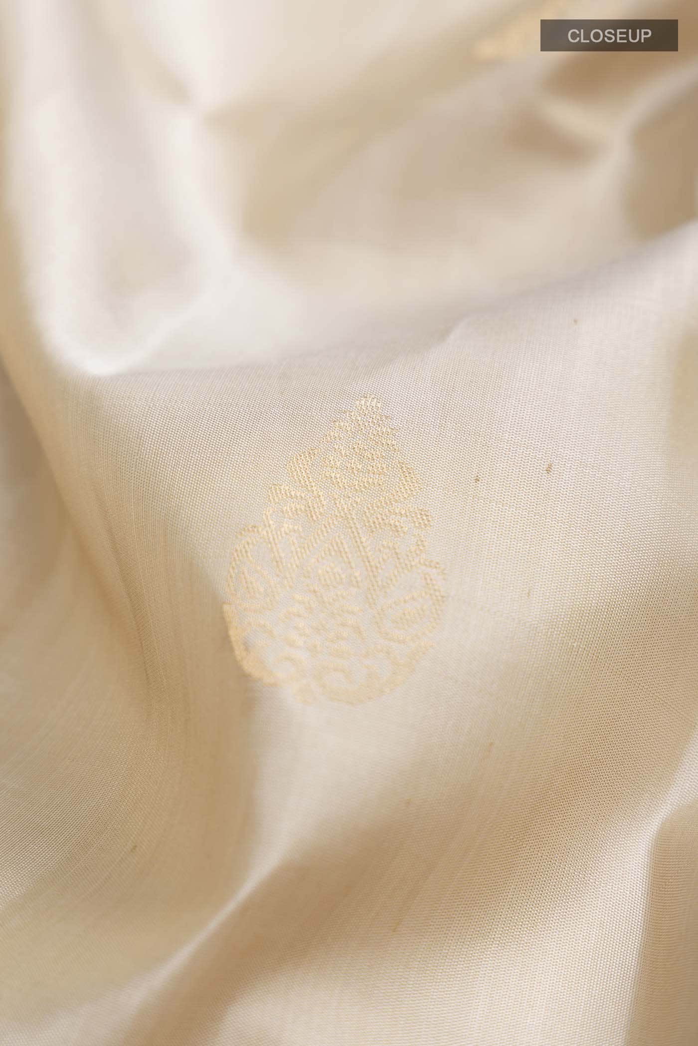 Beige Soft Silk Saree