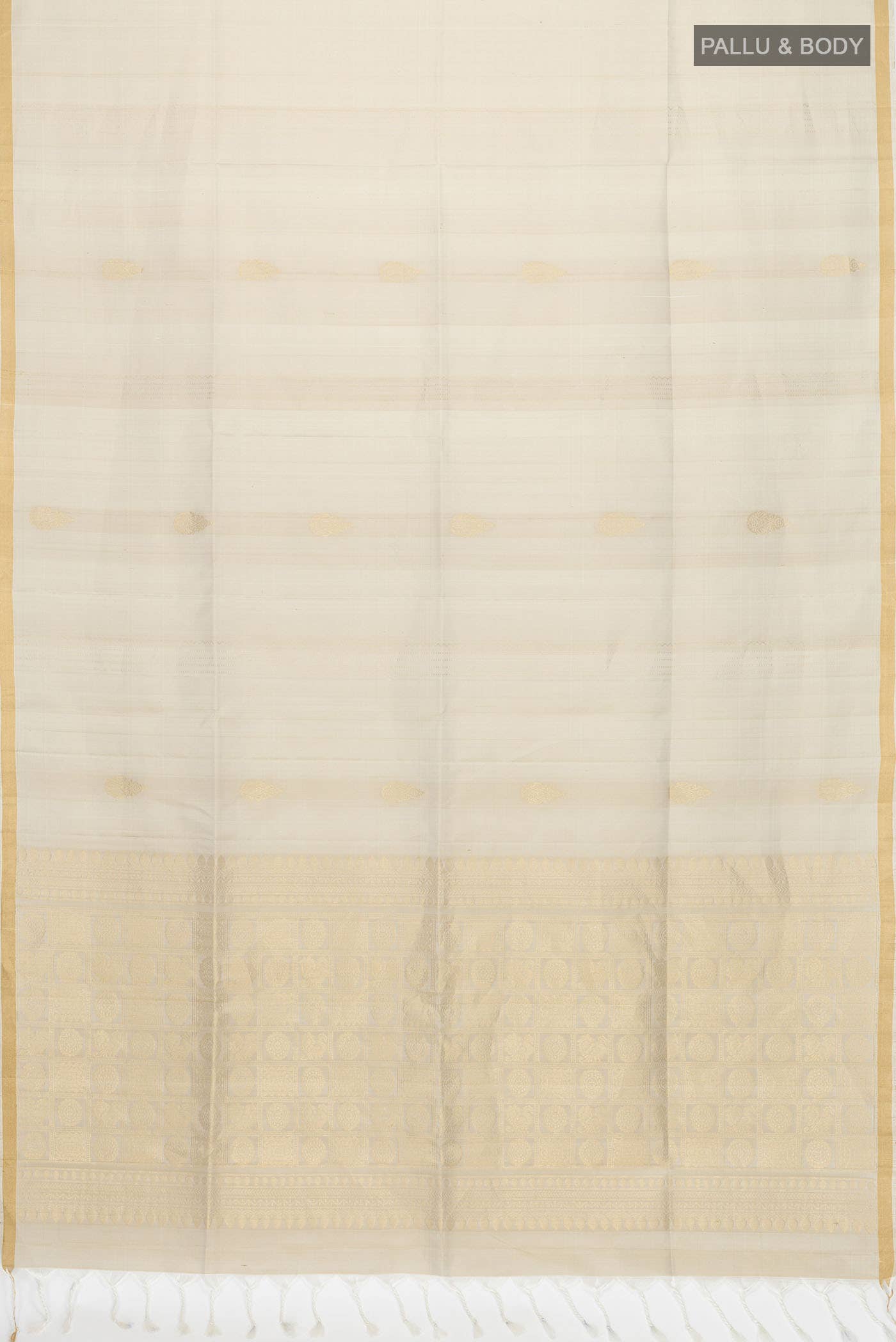 Beige Soft Silk Saree