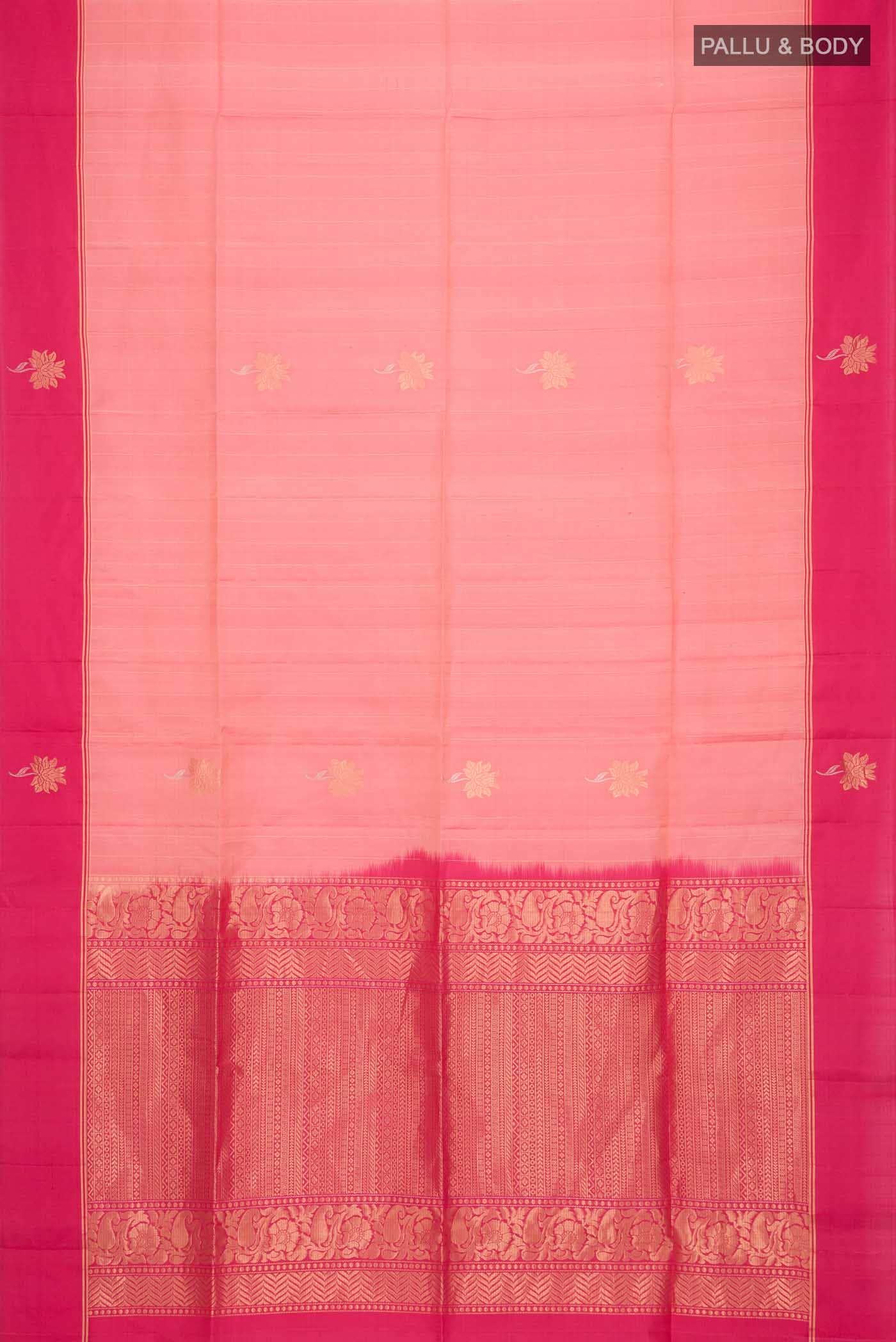 Coral Soft Silk Saree