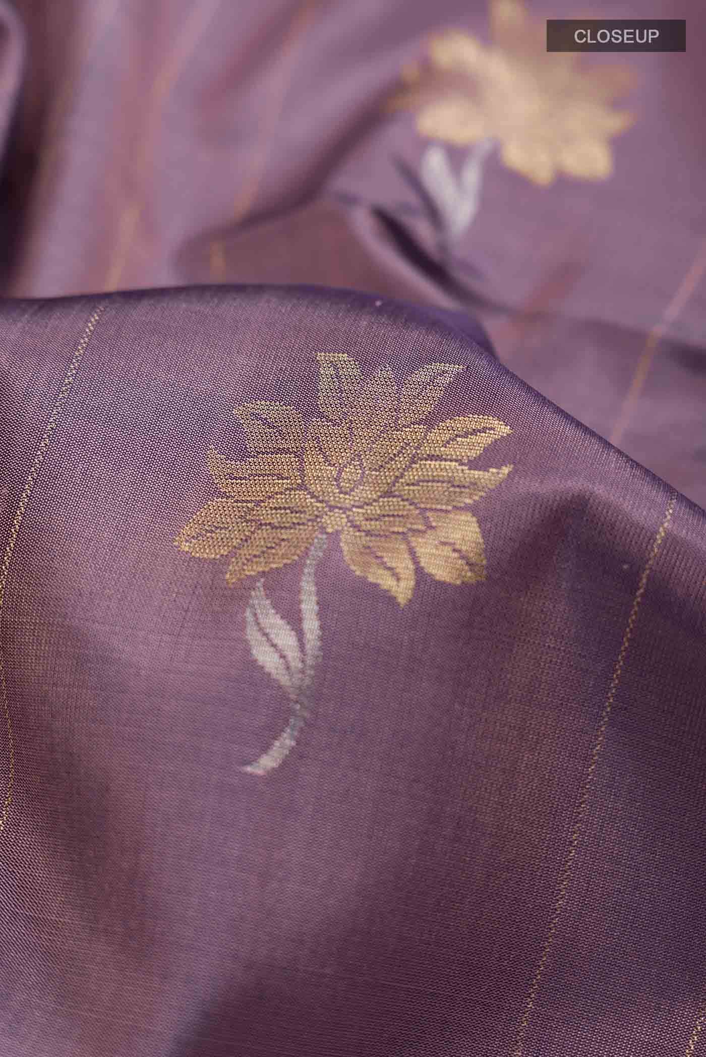 Purple Soft Silk Saree