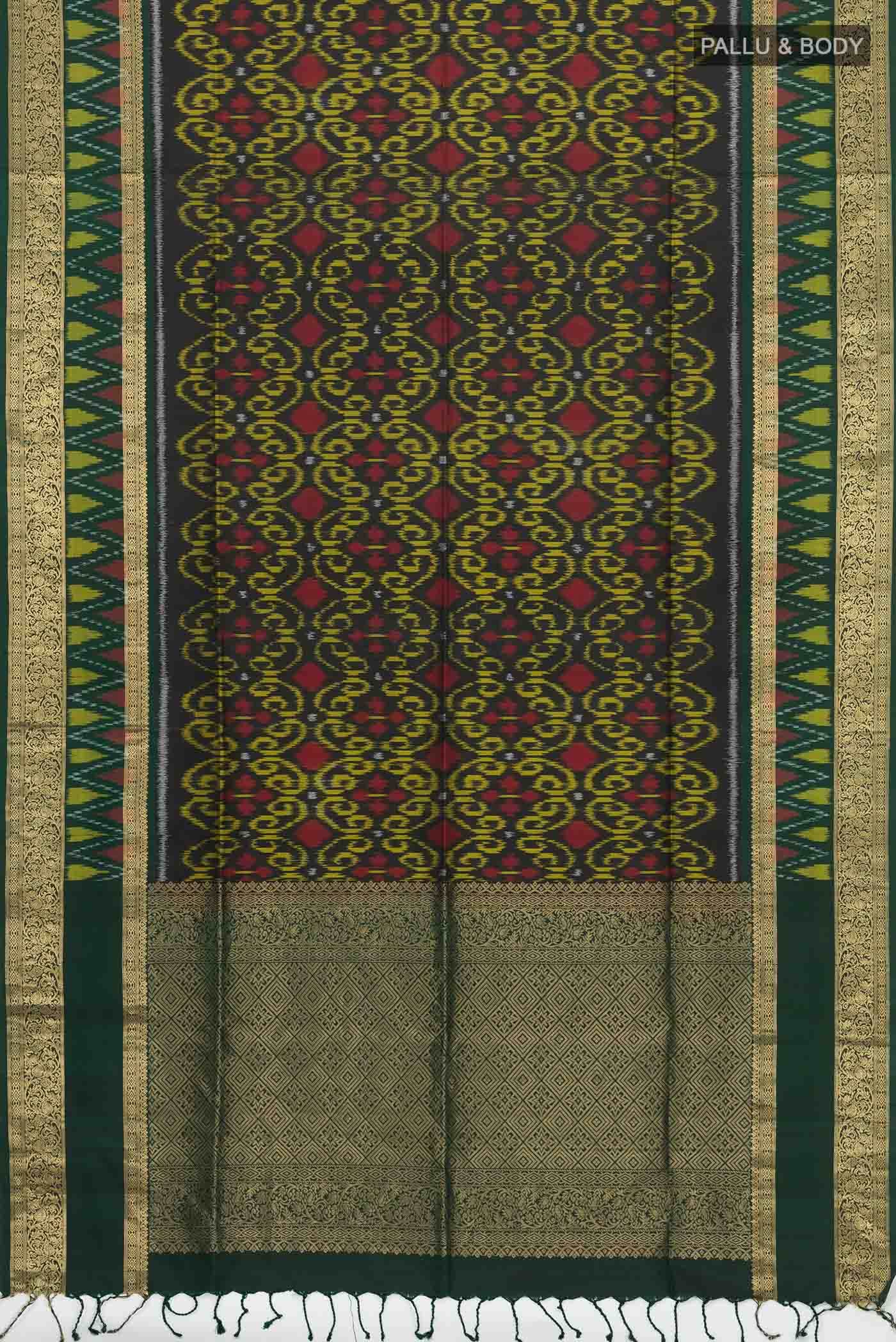 Black Soft Silk Saree