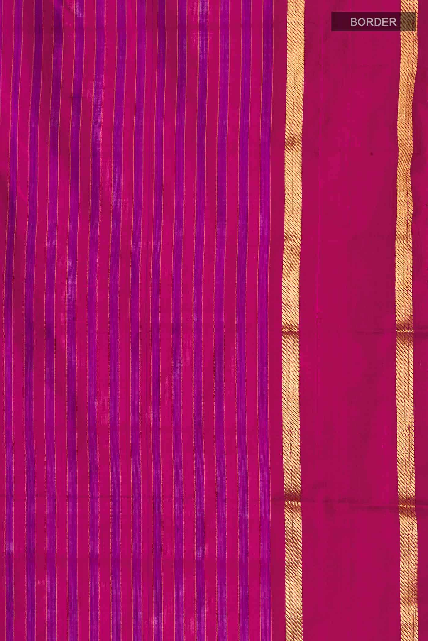 Pink Kanchipuram Silk Saree