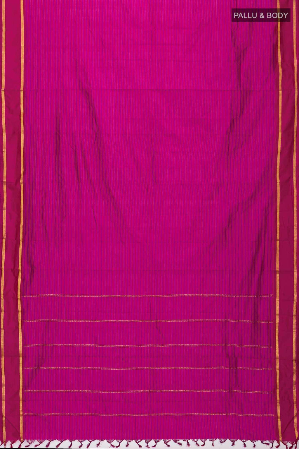 Pink Kanchipuram Silk Saree