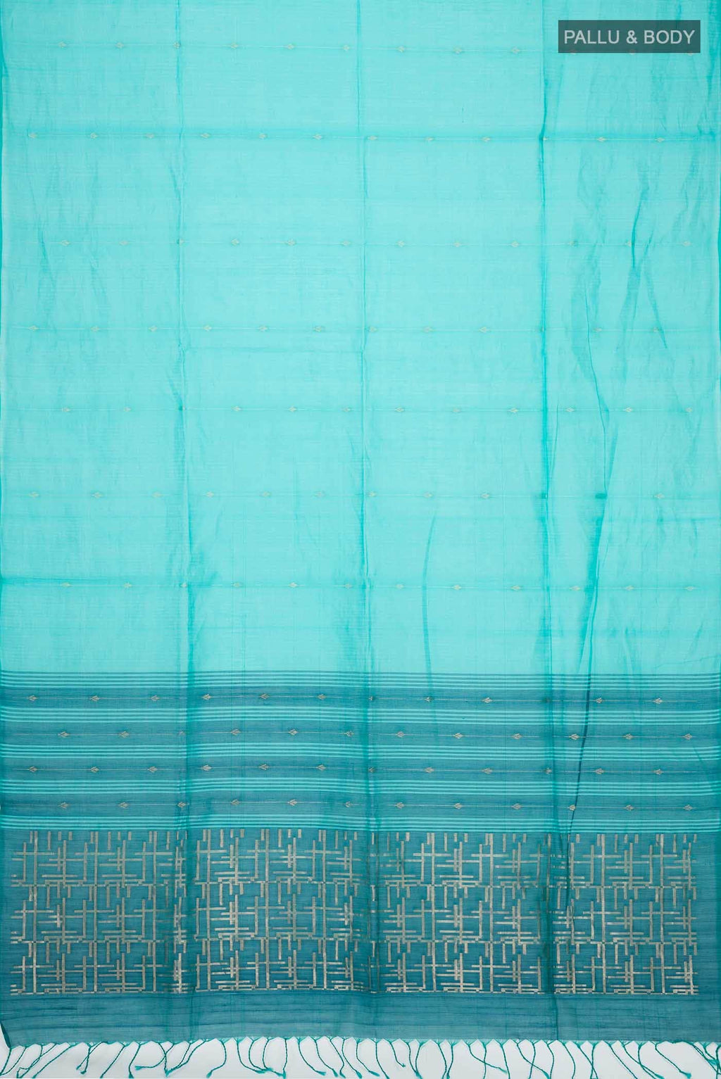 Blue Silk Cotton Saree