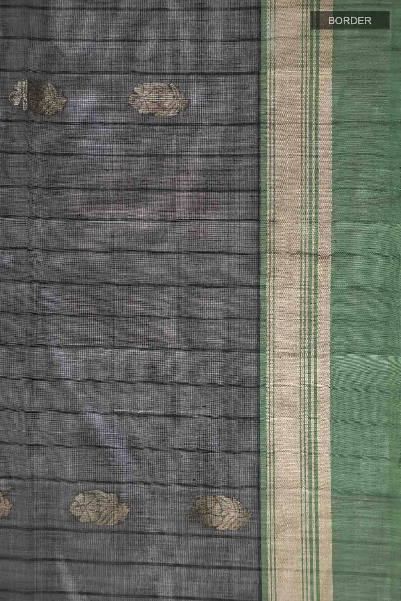 Black Silk Cotton Saree
