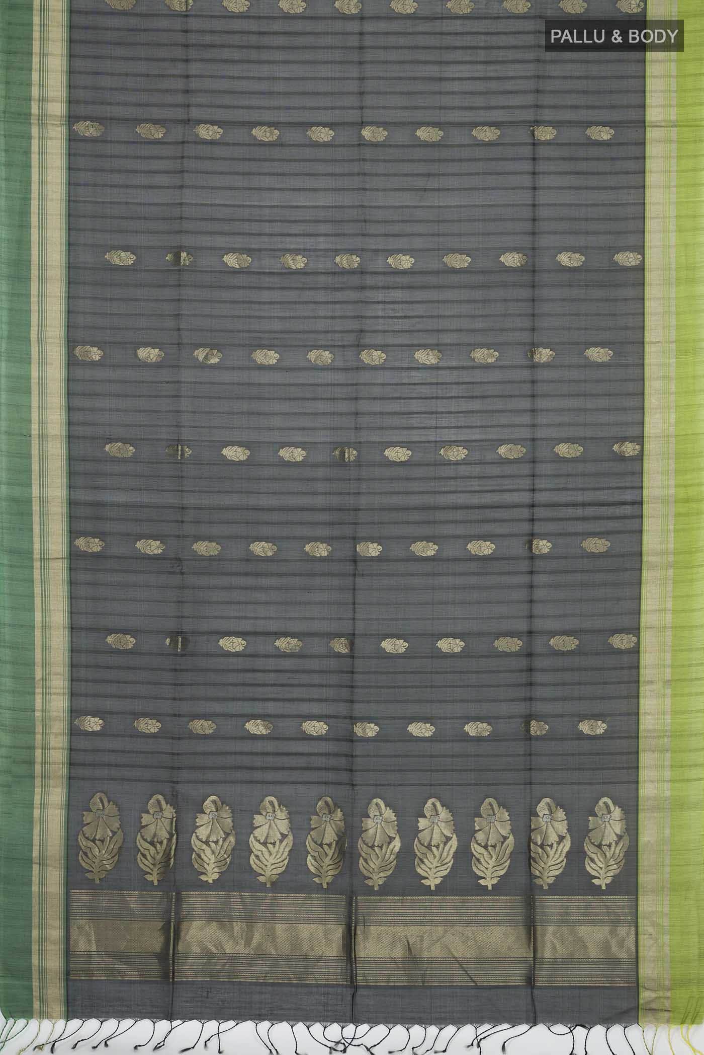 Black Silk Cotton Saree