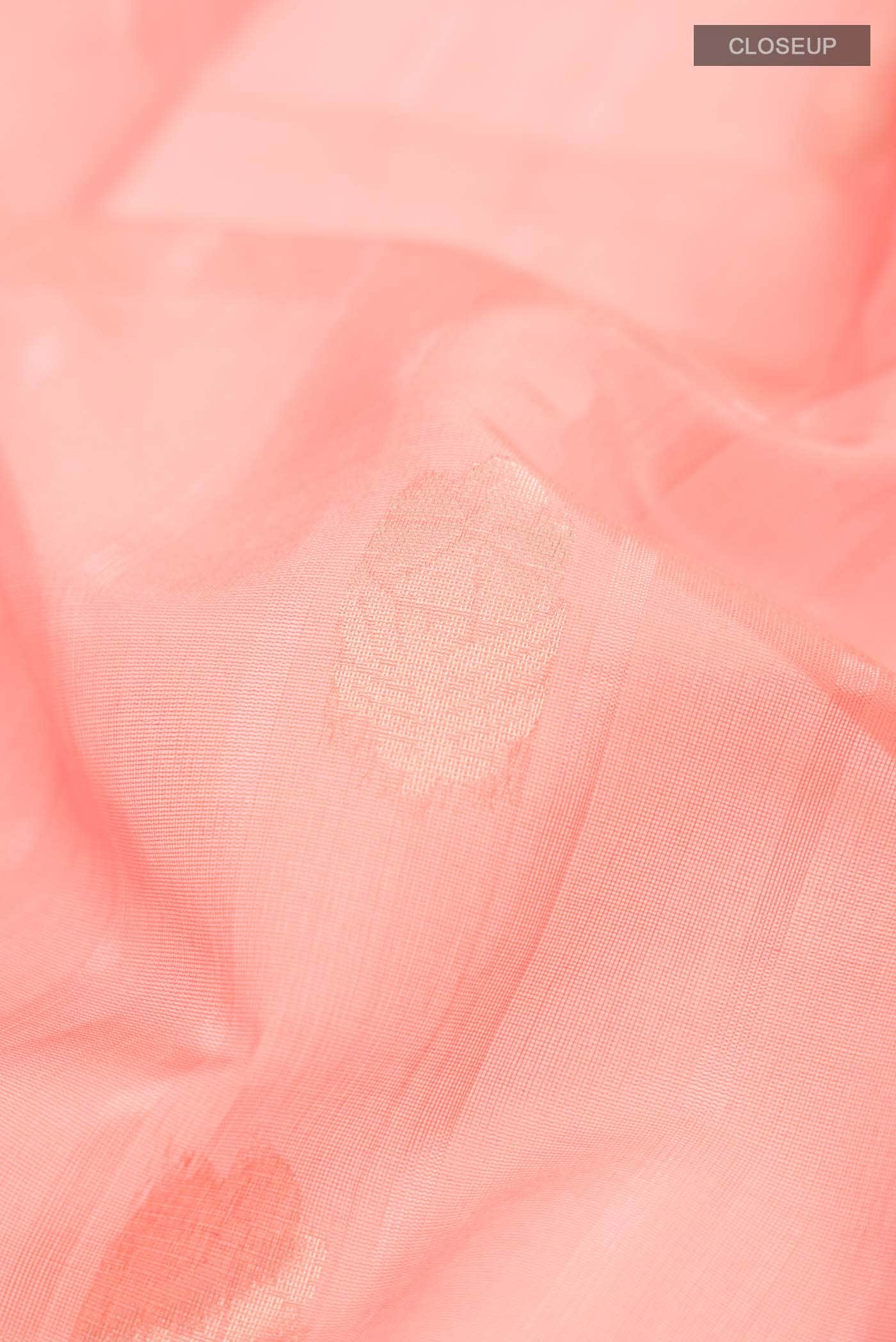 Orange Silk Cotton Saree