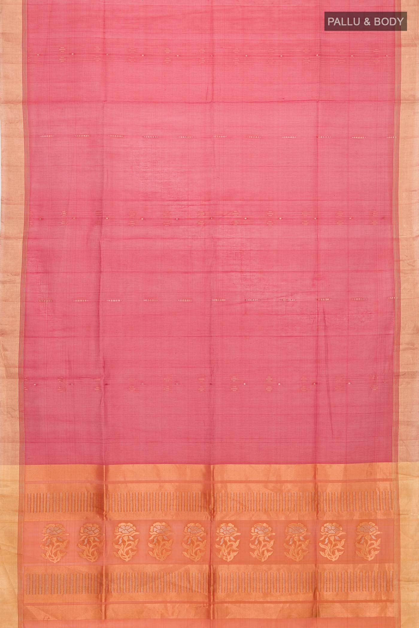 Red Silk Cotton Saree