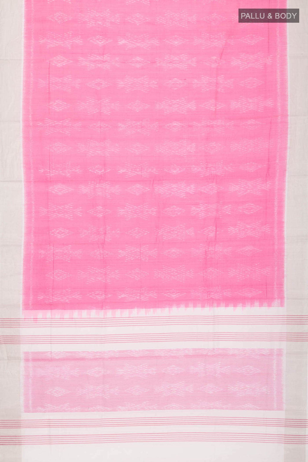 Pink Silk Cotton Saree