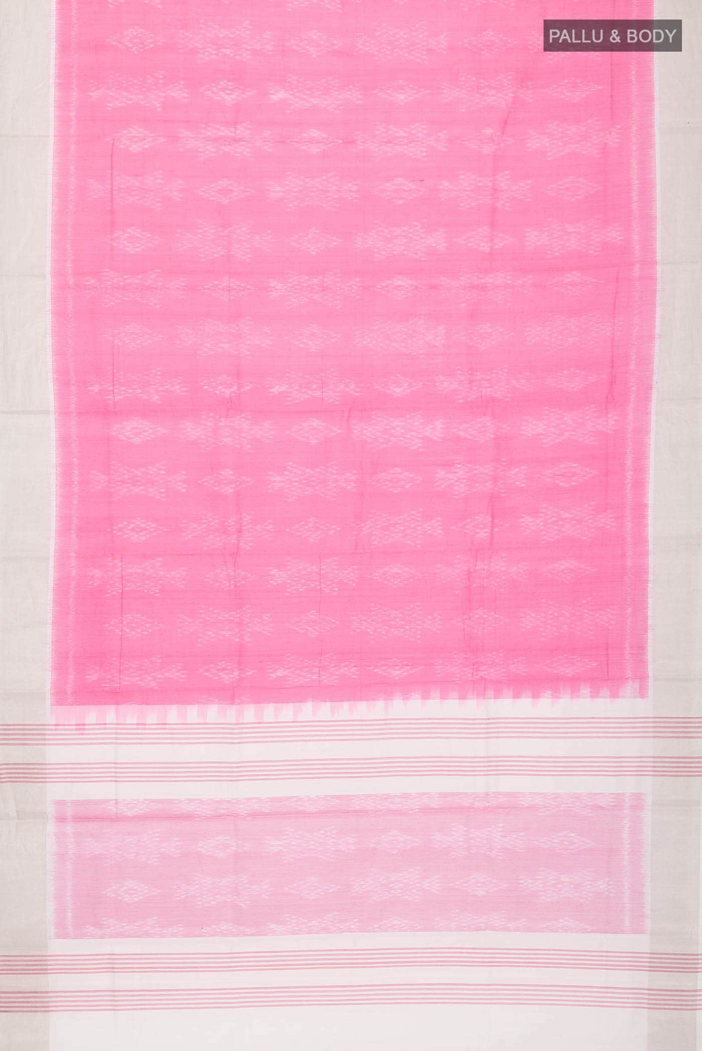 Pink Silk Cotton Saree