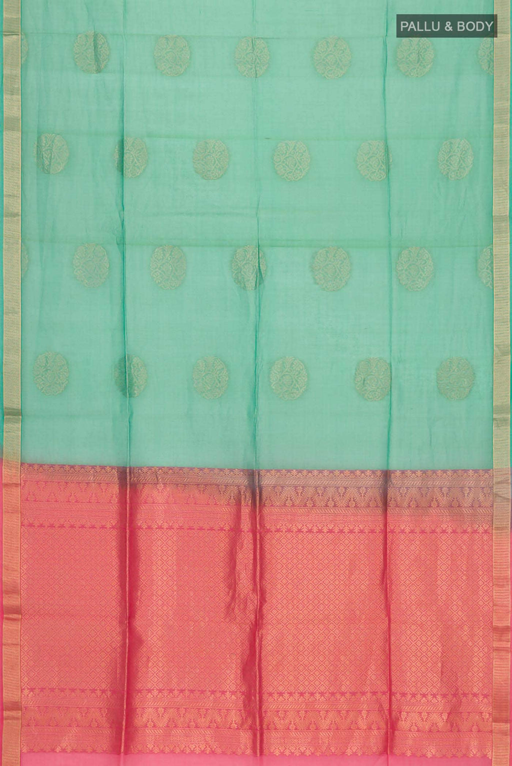 Green Silk Cotton Saree