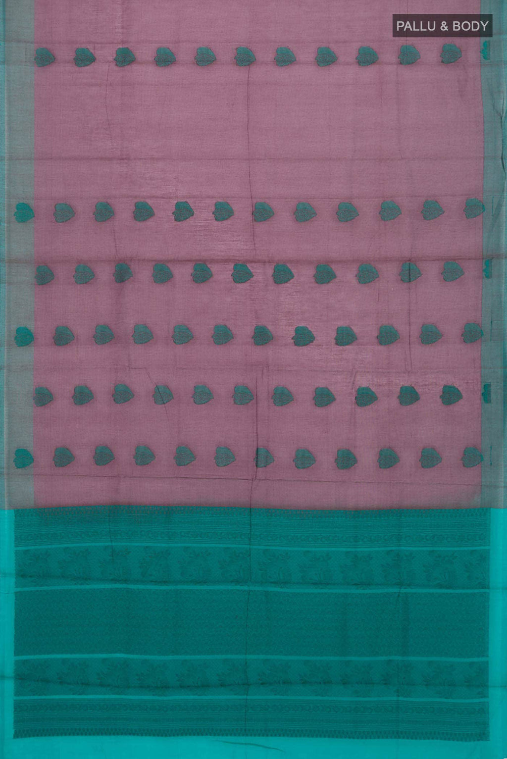 Brown Silk Cotton Saree