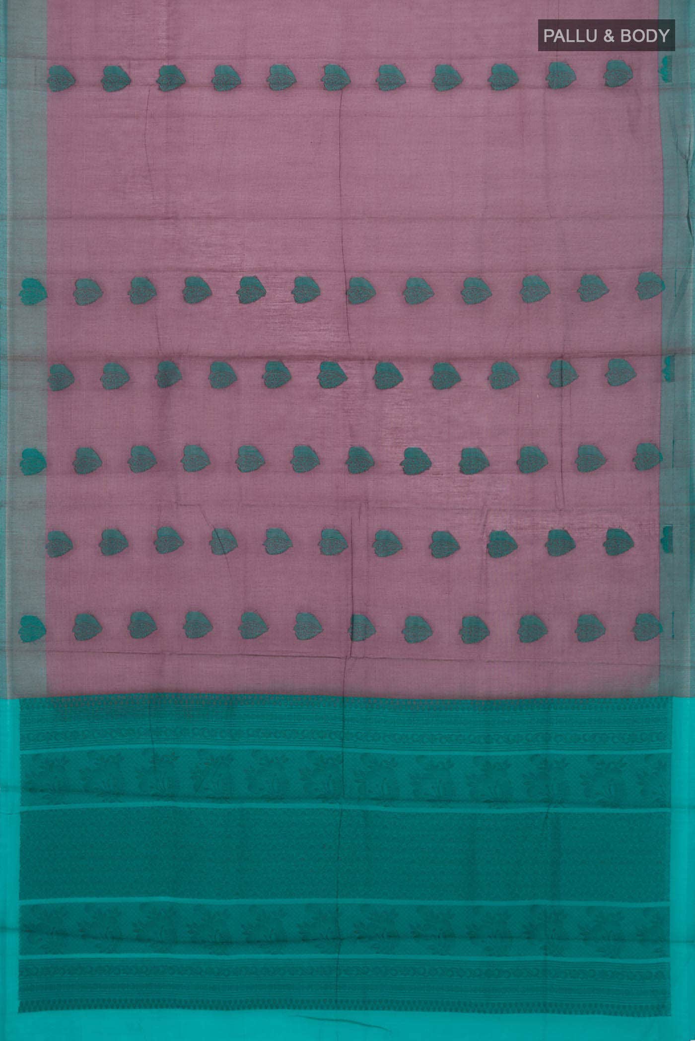 Brown Silk Cotton Saree