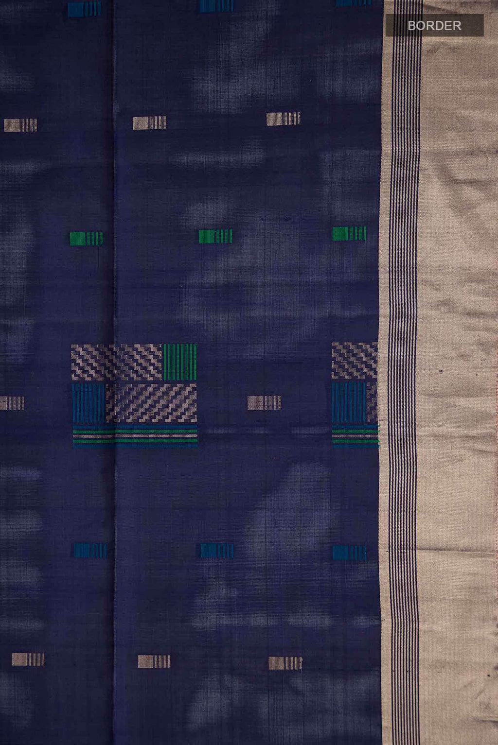 Navy Blue Soft Silk Saree